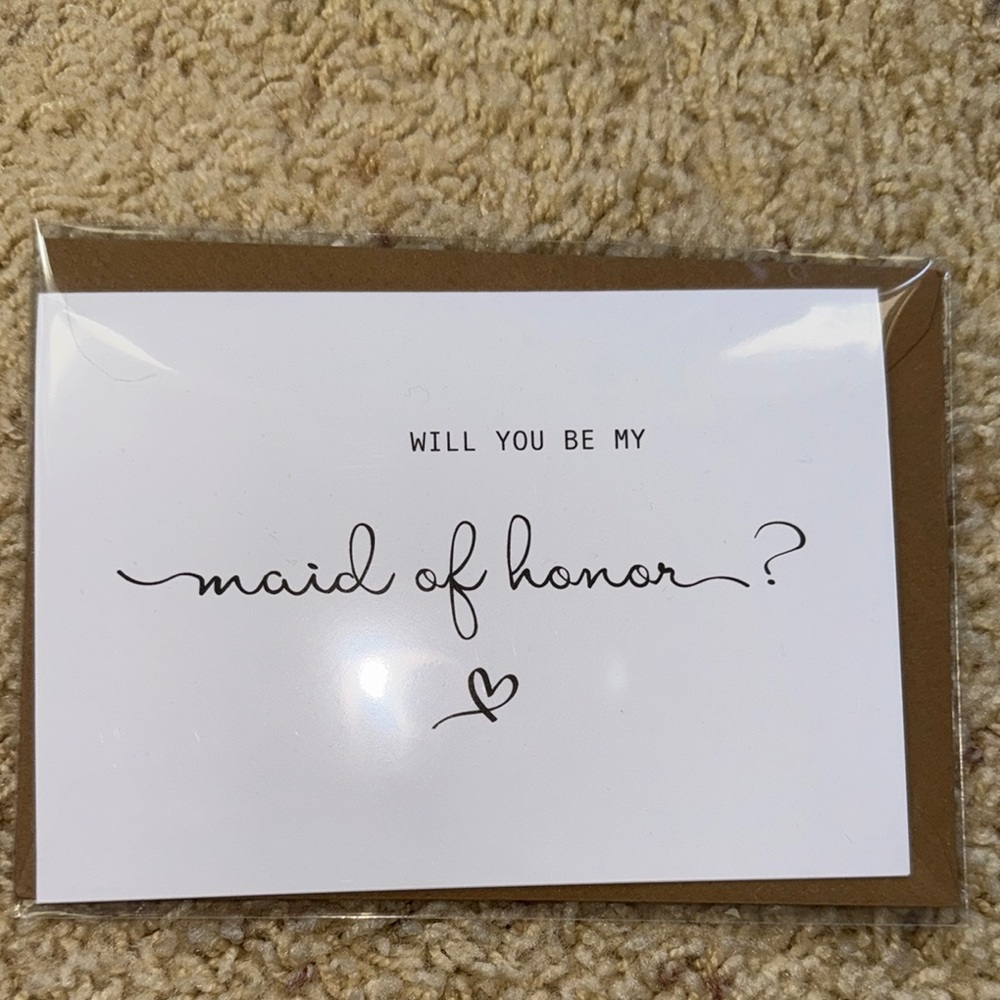 Bridesmaids Proposal Cards